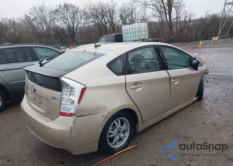 2011 Toyota Prius Three из США, поврежденный, VIN JTDKN3DU9B0307680